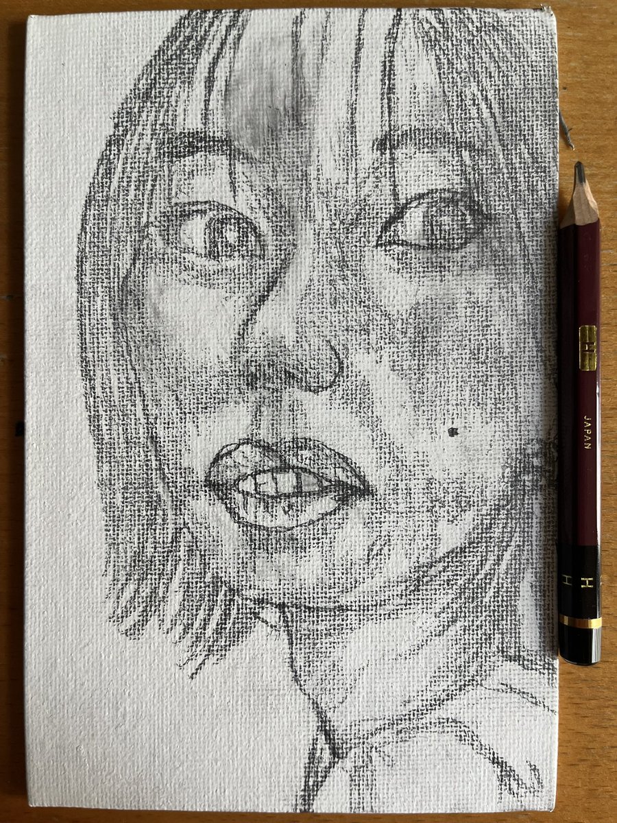 今月描いた絵を晒そう 抽象 鉛筆画 アート abstract art pencildrawing