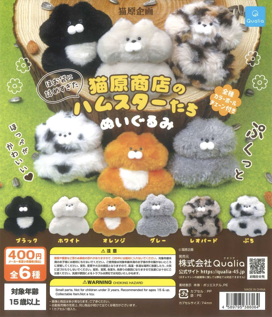 🩵本日の入荷情報🩵° 📍 猫原商店のほお袋に詰めすぎたハムスターたち