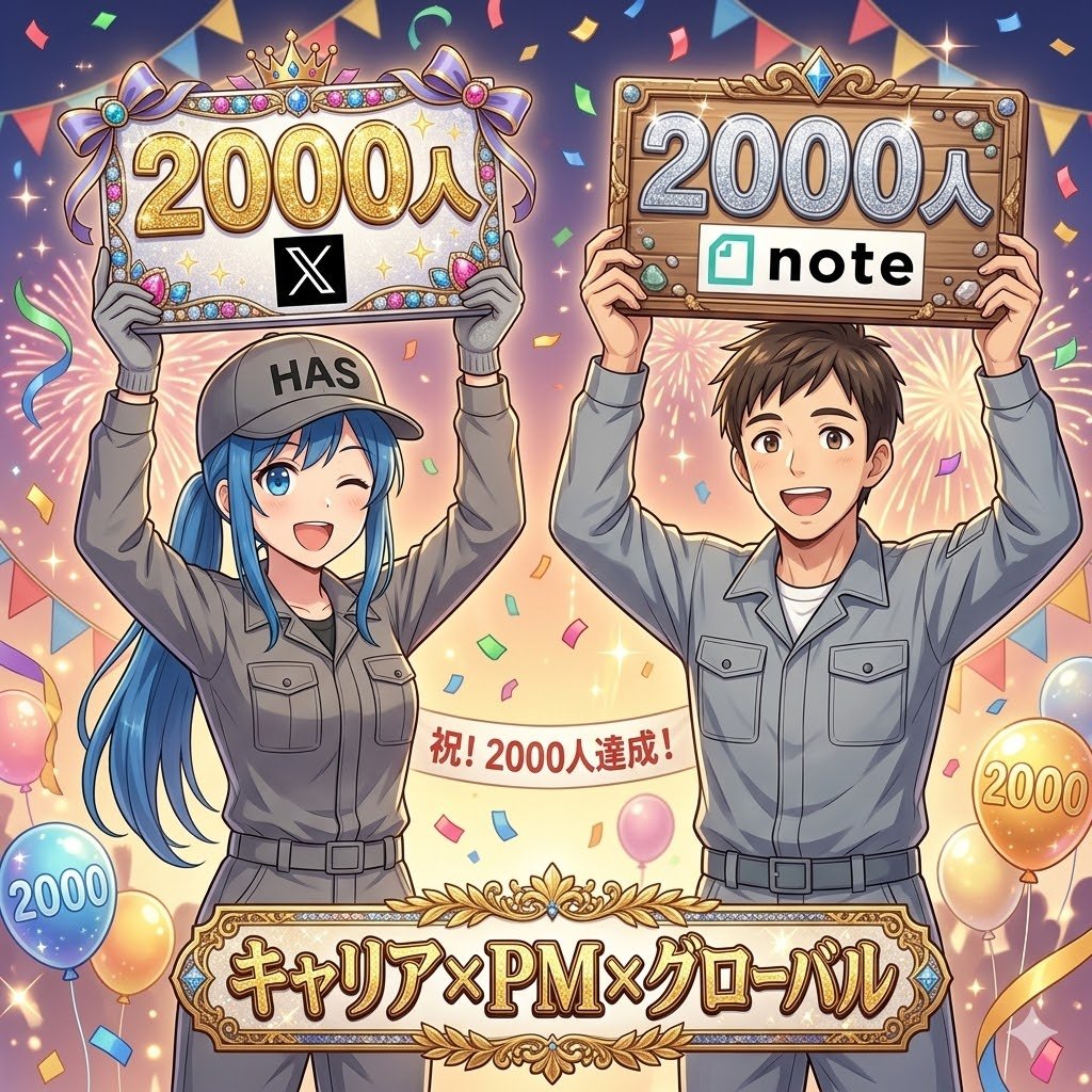 HAS | 40代エンジニア | PM | ドイツ赴任4年 tweet media