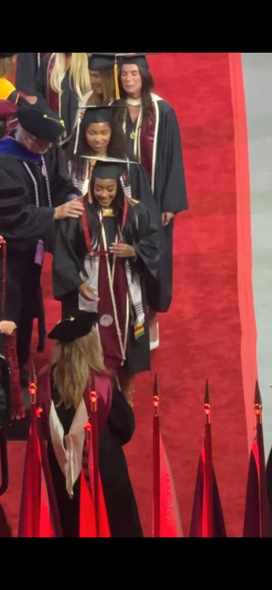 Coachbru3's tweet photo. It’s official my baby girl is the most educated person in the family! Alaneigh graduated nursing school. Super proud https://t.co/a9KhOVwfiL