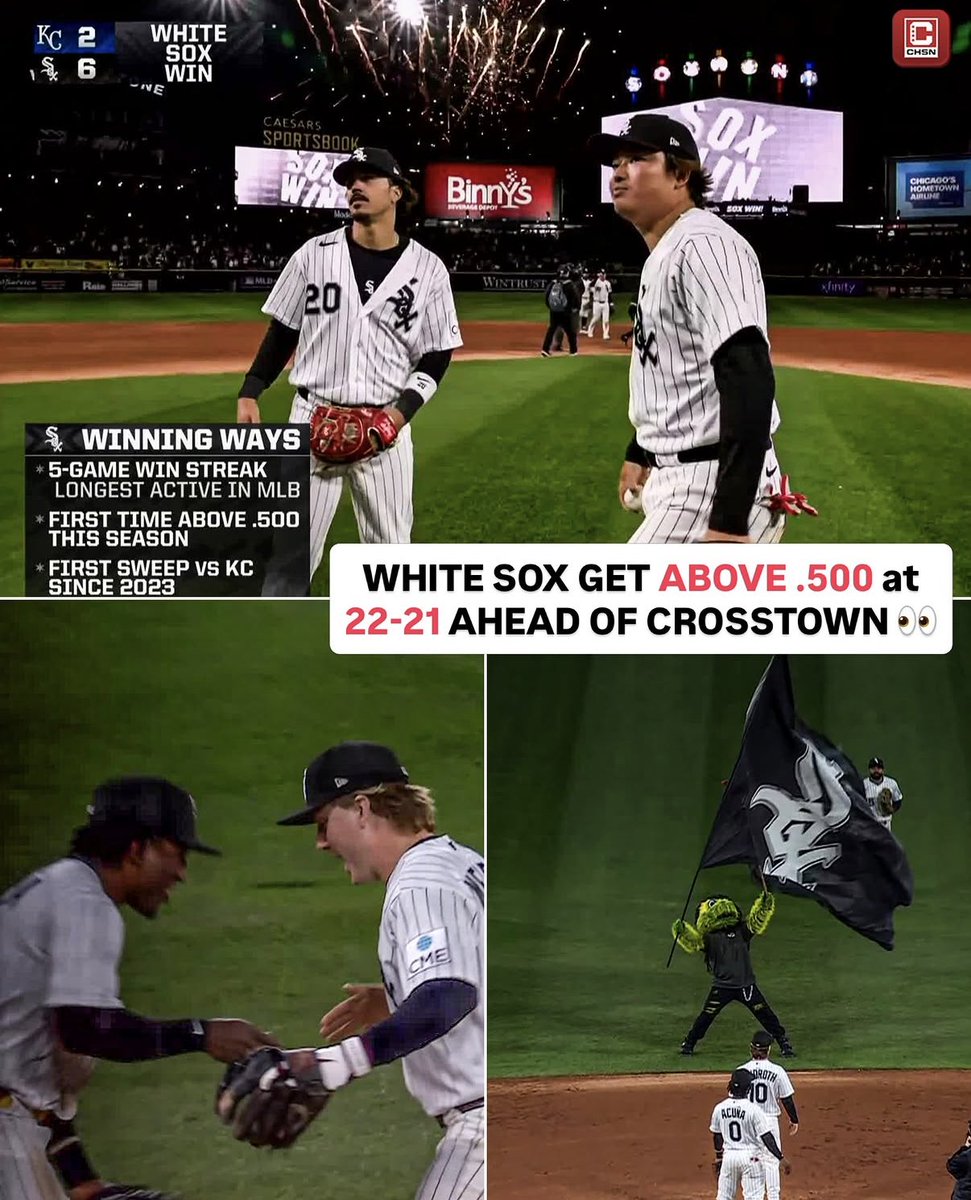 White Sox on CHSN tweet media