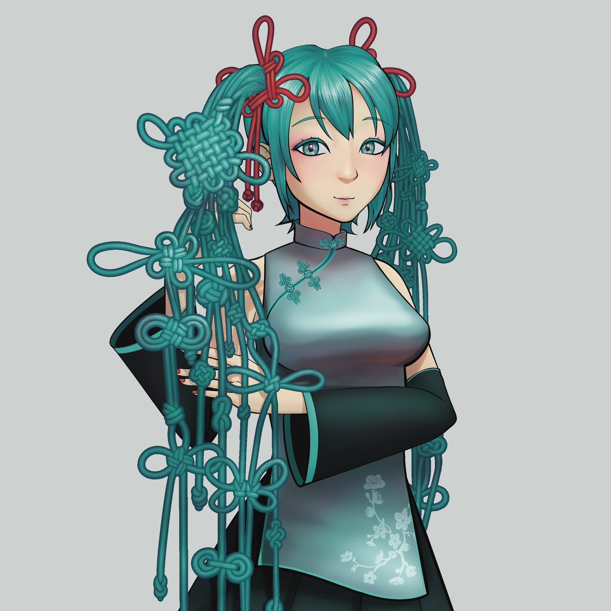 irRaydiate's tweet photo. #初音ミク #hatsunemiku
knot miku https://t.co/uHptdQriSt