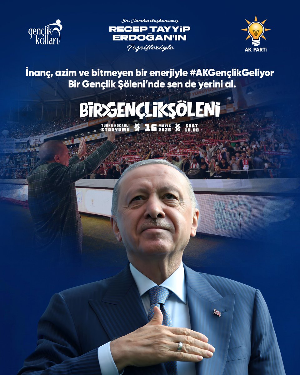 Haticeetinta15's tweet photo. #AKGençlikGeliyor https://t.co/2jHBwTFoL5