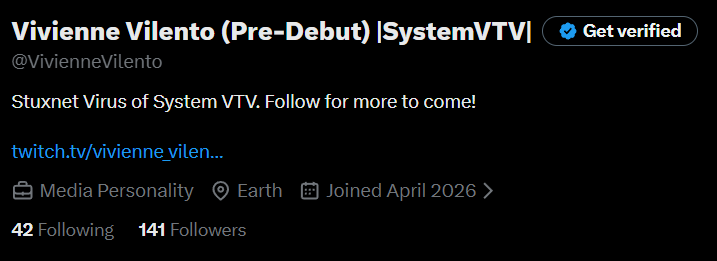Vivienne Vilento (Pre-Debut) |SystemVTV| tweet media