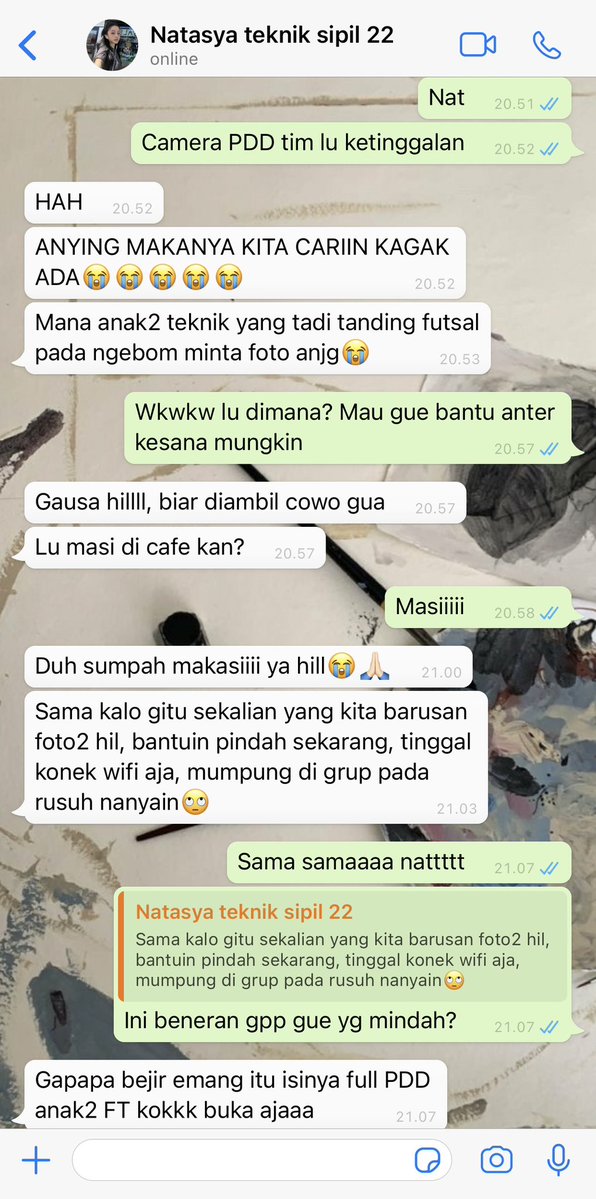 dhika hilmy putus KENA LIMIT tweet media