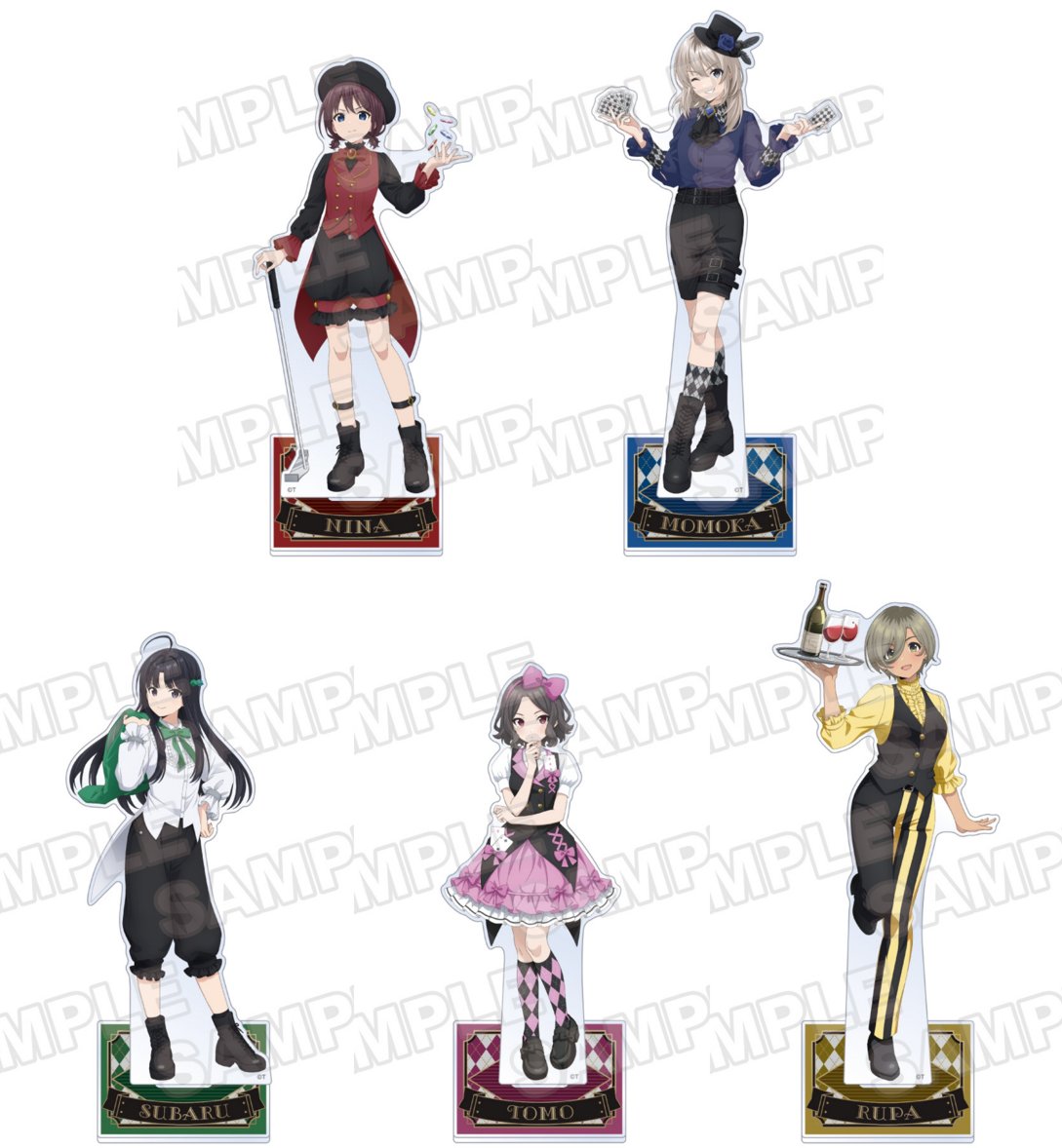 ガールズバンドクライ アクリルスタンド その他グッズ セット (おまけ付き) 2026年8月上旬発売予定 ECサイトにて特典付き先行通販開始！ アニメ