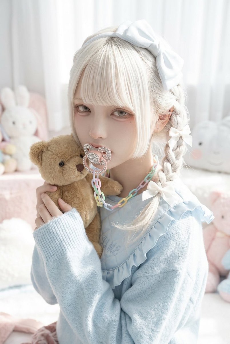 naiyutai's tweet photo. 三つ編み🍼🧸
#babycore https://t.co/xQmQV1szzB