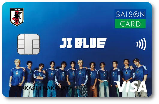 🆕【SAISON CARD Digital〈SAMURAI BLUE〉/ SAISON CARD Digital〈JI