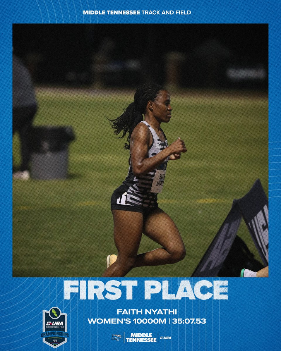 Middle Tennessee XC/Track & Field tweet media
