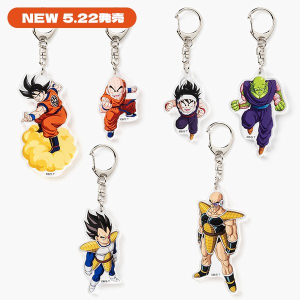 ドラゴンボール アクリルスタンド　ピンバッジセット ドラゴンボールカード