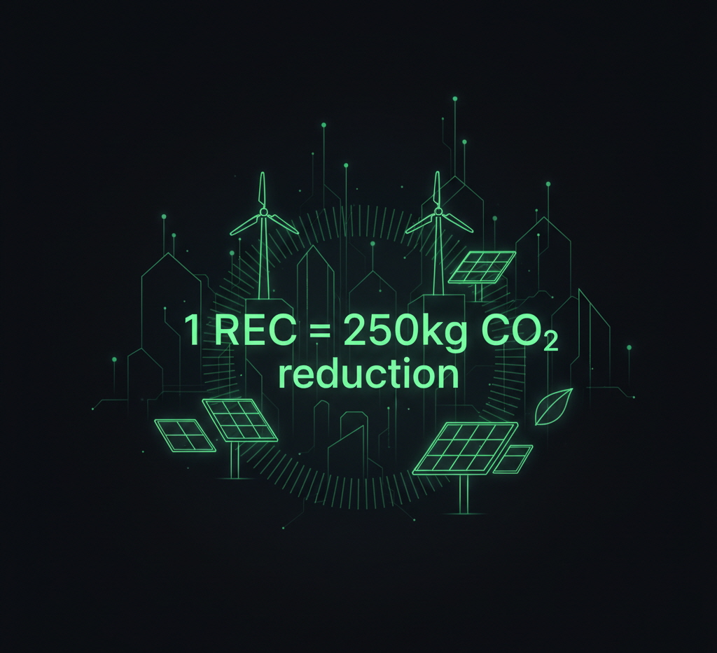 RECEN_Official's tweet photo. Did you know 1 REC on https://t.co/zLRTYPGEf3 equals 250kg CO2 reduction? 🌿 That's significant! Every trade on our platform actively helps decarbonize our planet. Discover how #RECNFTs drive real-world #CarbonReduction. https://t.co/l6aAVJ2Gik