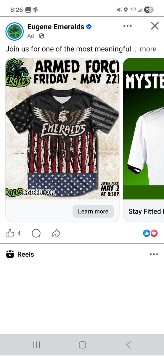 APsenski's tweet photo. @EugeneEmeralds Where can we get this shirt/jersey?  Not in shop https://t.co/OJ6m5MFUfe