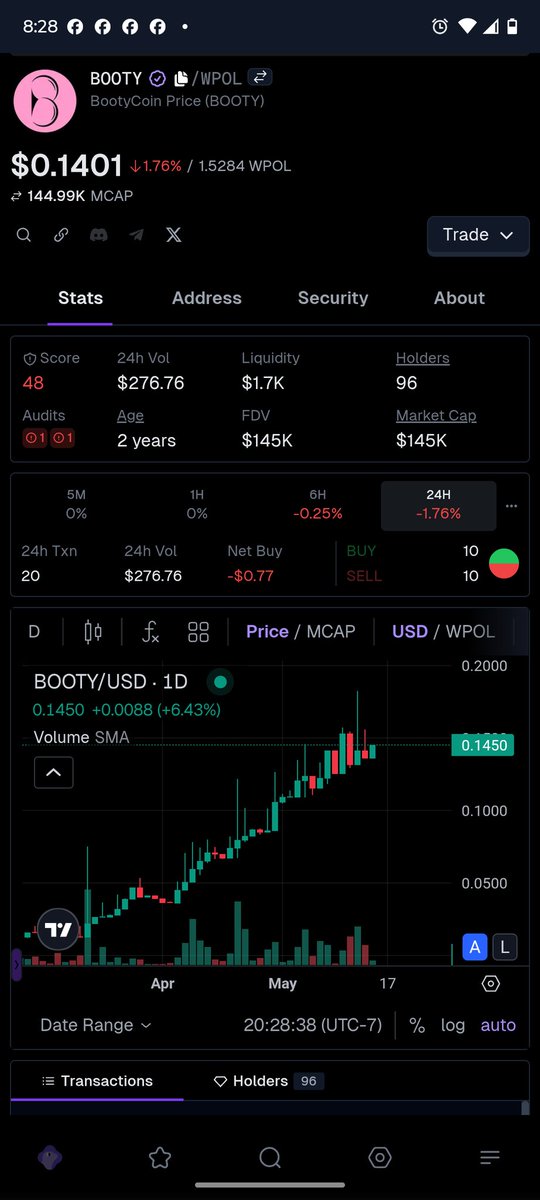 YOLO_DOL0's tweet photo. 😍🚀 $BOOTY @TeamBootyCoin

https://t.co/mbq3qok0Ov https://t.co/K8zuZiYtrj