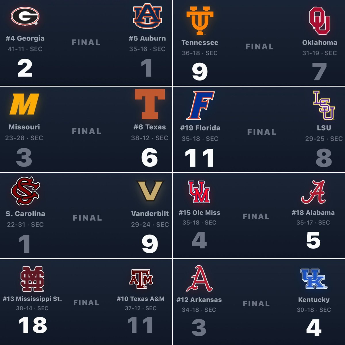 Random SEC tweet media