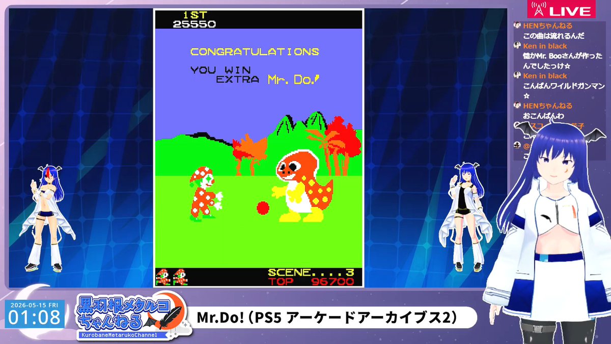 黒羽根メタルコ🌙レトロゲーム系VTuber tweet media