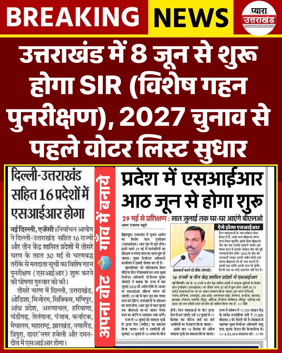 Pyara Uttarakhand प्यारा उत्तराखंड tweet media
