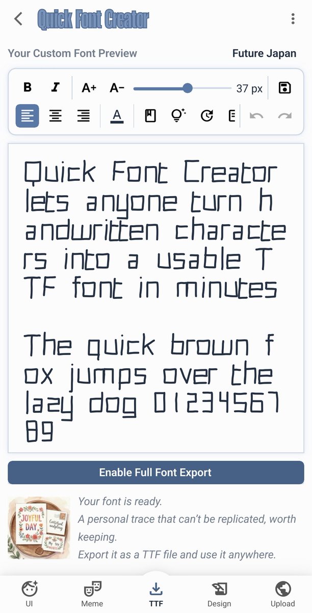 joinlike82's tweet photo. The easiest tool for creating your own font. https://t.co/M3bSJtoSPf https://t.co/V3ooQE8WI2