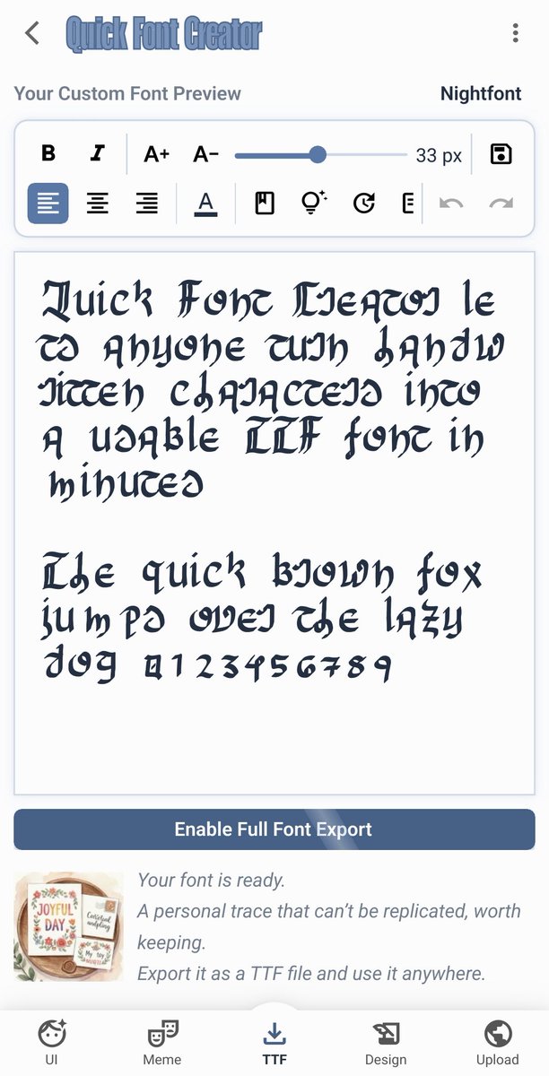 joinlike82's tweet photo. The easiest tool for creating your own font. https://t.co/M3bSJtoSPf https://t.co/V3ooQE8WI2