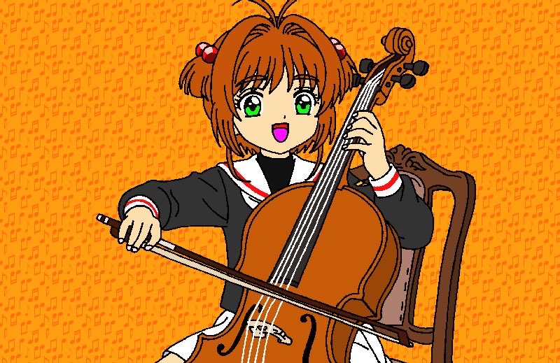 🎶🎹🎷🎻オーケストラ🎻🎷🎹🎶 #カードキャプターさくら イラスト