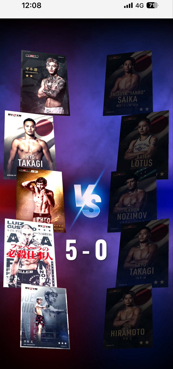 公式】RIZIN CARD COLLECTION（ライコレ） (@rizincc) / Posts / X
