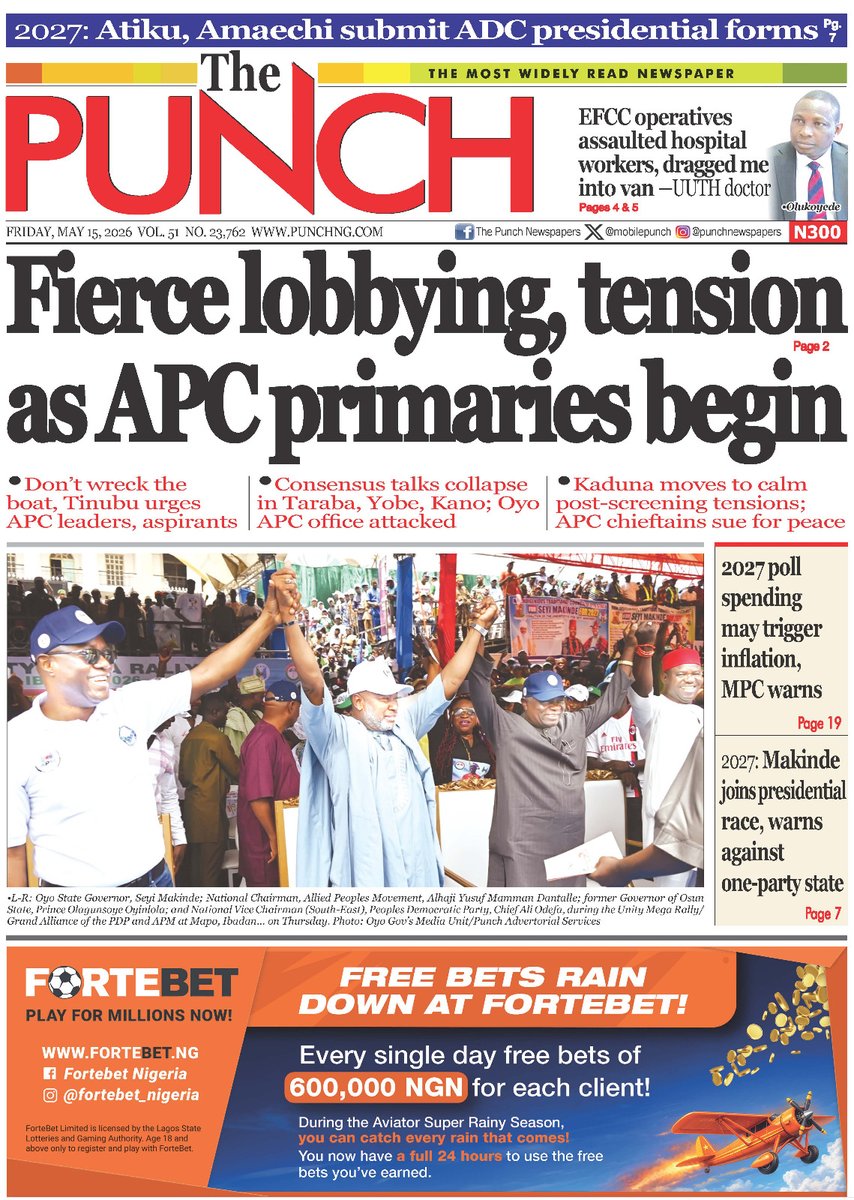 Punch Newspapers tweet media