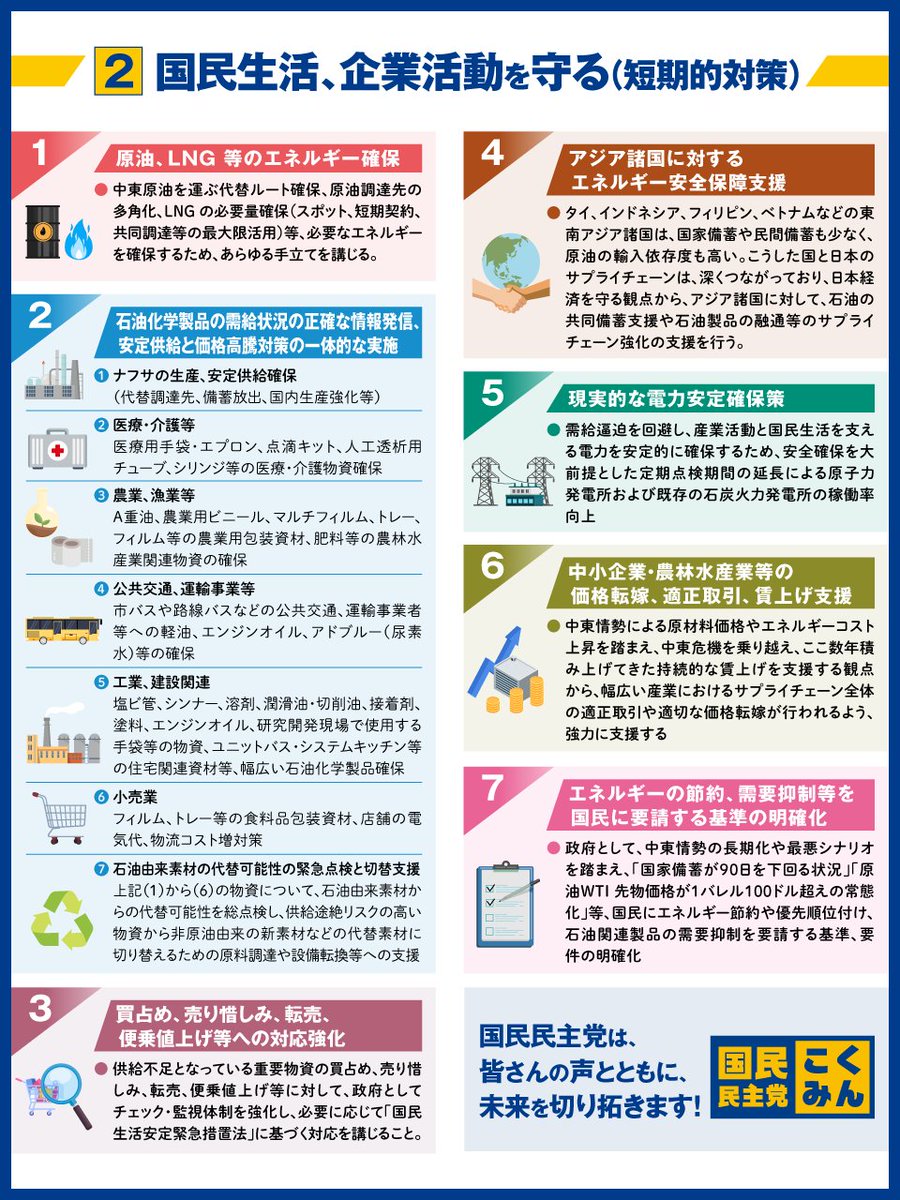 国民民主党 tweet media