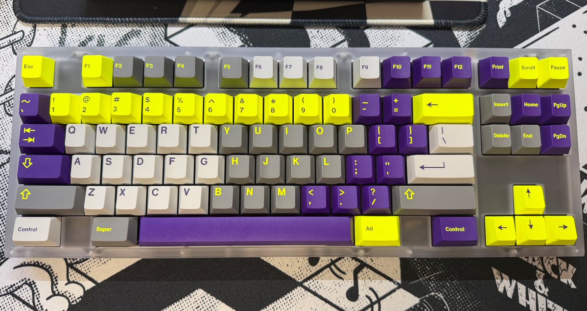 Nervewrecker、40%には勿体無い(キー数的に)のでtkl one polyに載せる
