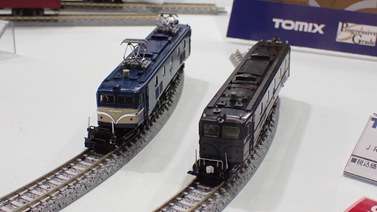 TOMIX】静岡ホビーショー 試作品 12 □(N) EF58形（61号機） ー2026年9