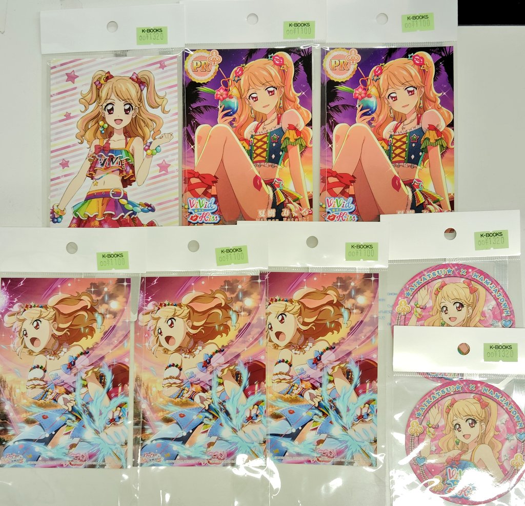 入荷情報】 アイカツ！ 夏樹みくる 関連グッズまとめて入荷しました