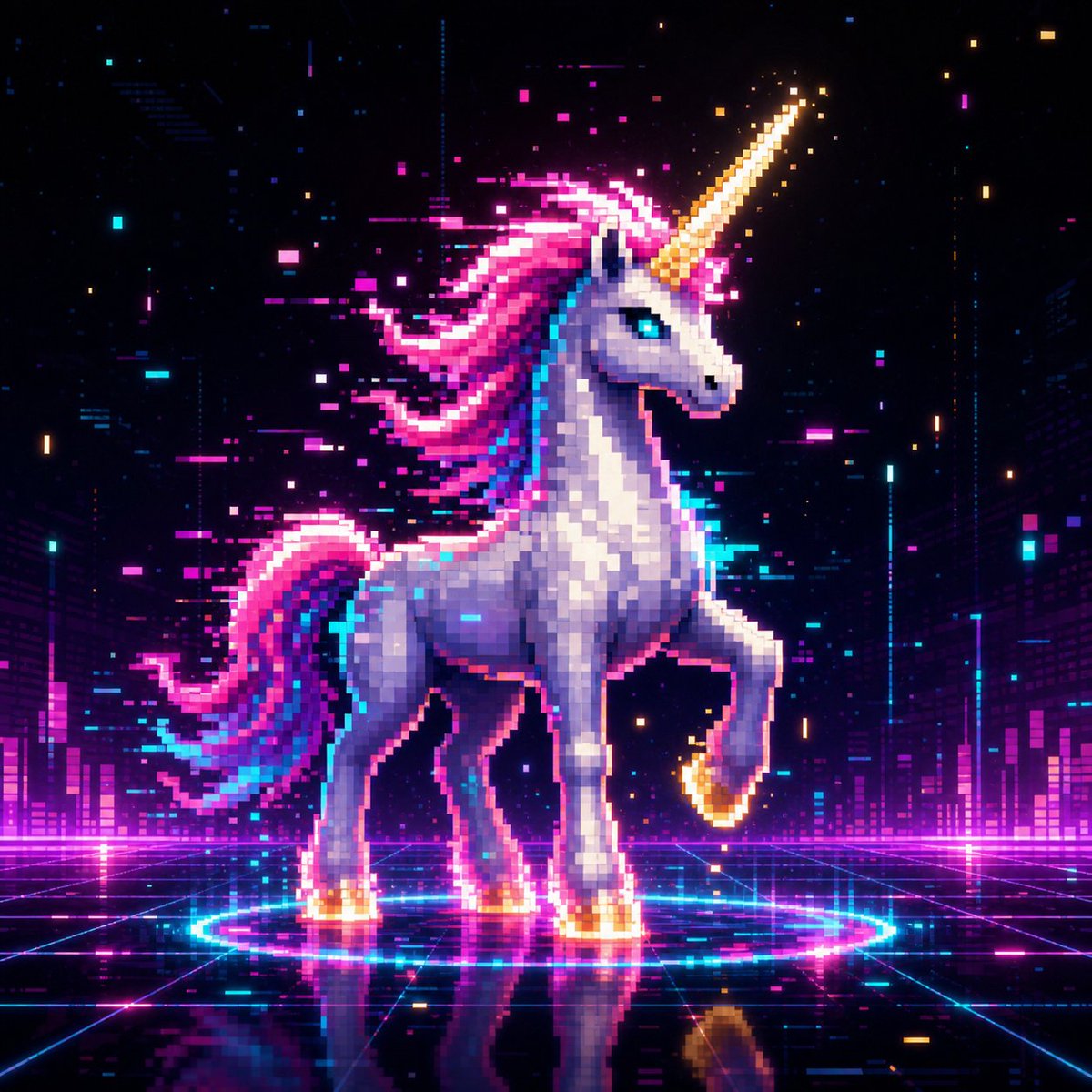 aedus_eth's tweet photo. UniPix feels like a tiny pixel signal breaking through the noise.

1111 pixel unicorns, free mint, staged WL, and a world built around neon traits, glitch auras, and collectible on-chain identity. What I like most is that it treats pixel art as culture first: simple, weird, bright, and easy to remember.

I’m joining the WL stage because UniPix has that early internet energy: playful visuals, clear rules, and a community signal that grows step by step.

@unipixnft

Pixel gates open in stages. Art first. No guarantees, just pixels.
#UniPix #NFT #PixelArt #FreeMint