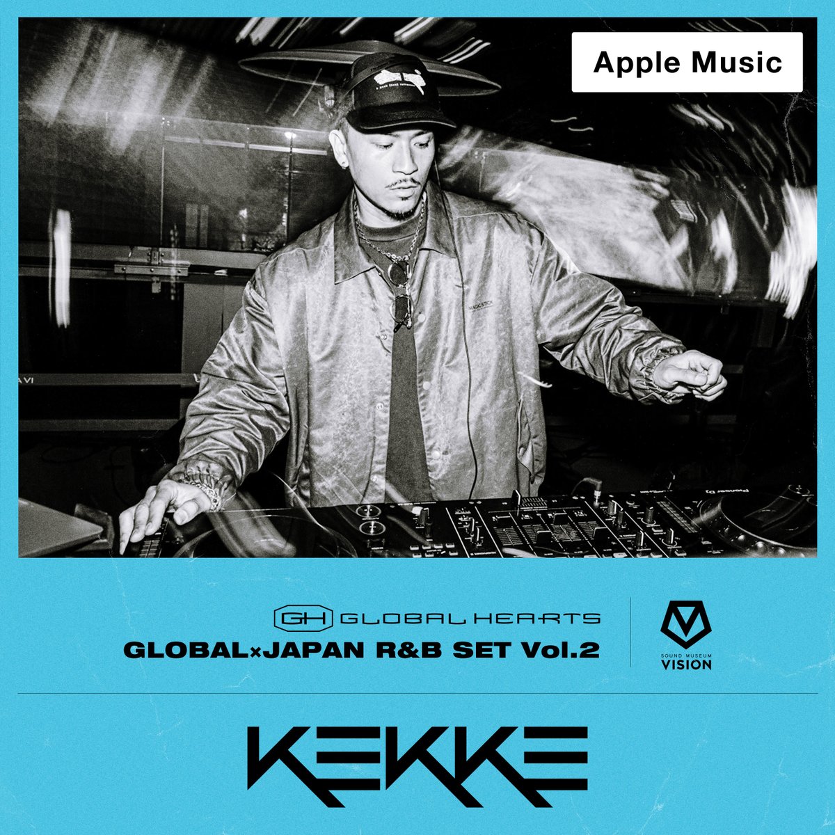 VISIONTOKYO's tweet photo. 【Apple Music DJ Mix | VISION: DJ KEKKE GLOBAL×JAPAN R&amp;B SET vol.2】

DJ KEKKEによる人気R&amp;Bミックス第2弾。参加アーティストによるスペシャルシャウトアウトも収録。KEKKEの研ぎ澄まされたミックスで織りなす100分のストーリー。

🎧 #AppleMusicDJMix
https://t.co/kL0bL3XvDm https://t.co/VZNfrfAvWa