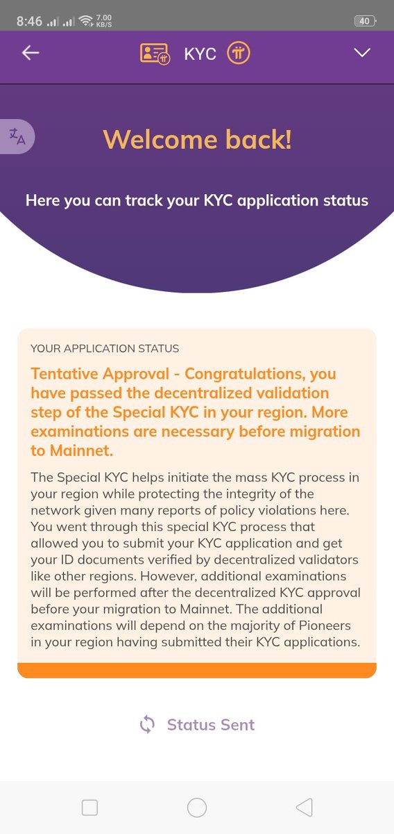 imhanif10's tweet photo. @PiCoreTeam Please fix tentative KYC and migration issues 💔🙏🥲 https://t.co/gLXtwbRaCD