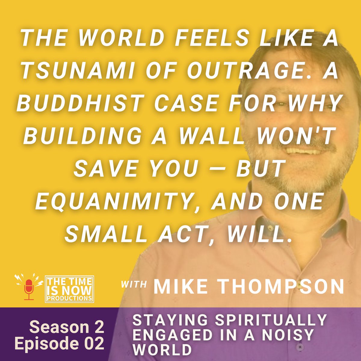mickeyt2k's tweet photo. New episode! Accept, Contextualize, Intend: A Mind-Hack for Chaotic Times!
Amid today's media chaos and rage-driven algorithms, rediscovering spiritual engagement requires accepting the noise, practicing equanimity, and returning to simple, altruistic action.
#ResonantLife, https://t.co/WnhyARSox2