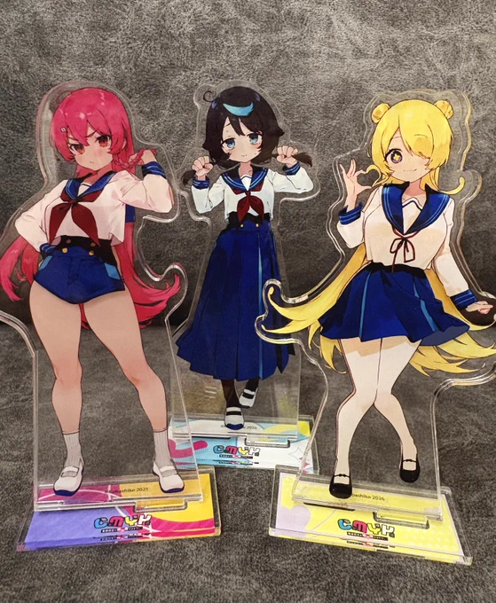 3人揃った!嬉しい〜!