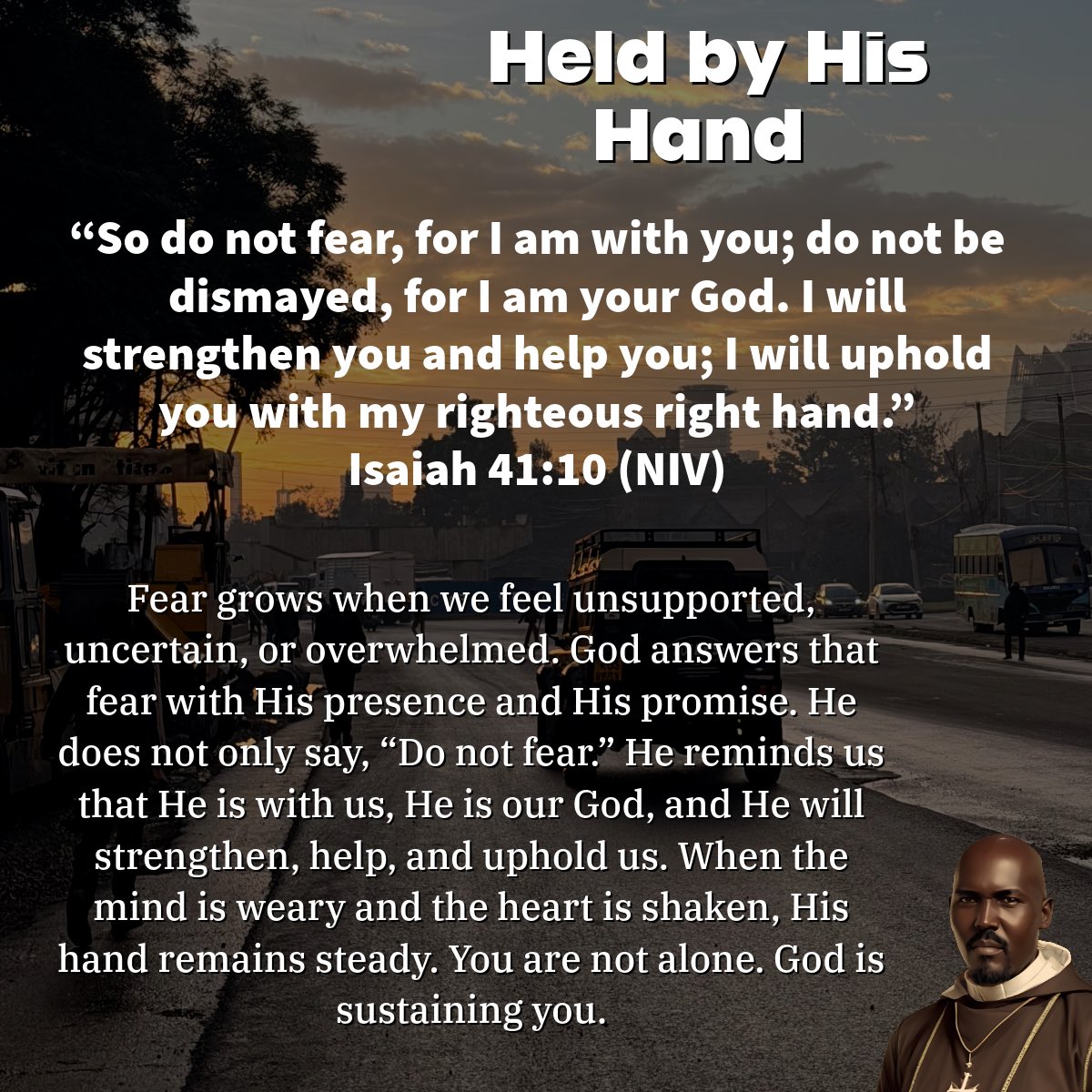 MalimoIgnitius's tweet photo. Fear may rise, but God is nearer.
Weakness may come, but His hand still holds you.
You are strengthened, helped, and upheld.
Stand steady in the strength of God.

#MentalHealthGrace #HeldByGod #FaithOverFear #StrengthForToday🙏 https://t.co/ThngDW13rw