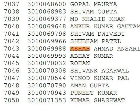 GauravPalRaj's tweet photo. पढ़ाई छोड कर कन्टेंट क्रिएटर बने अशाब अहमद अंसारी TAX Inspector बन गए हैं। 

अशाब का सिलेक्शन 2025 के revised Result में हुआ है। 2025 में उनको 311 नंबर मिले थे लेकिन cut-off 312 थीं 

मायूस होकर अशाब मैं तैयारी छोड़ दी थी और यूट्यूब इंस्टा पर वीडियो बनाने लगे थे 

लेकिन 2026 में किस्मत का पहिया ऐसा घुमा 2025 CGL का Revised Result आया उसमें Cut off 311 गई और अशाब का सिलेक्शन हो गया 

इसीलिए कहा जाता है मेहनत के साथ-साथ किस्मत होना भी बहुत जरूरी है