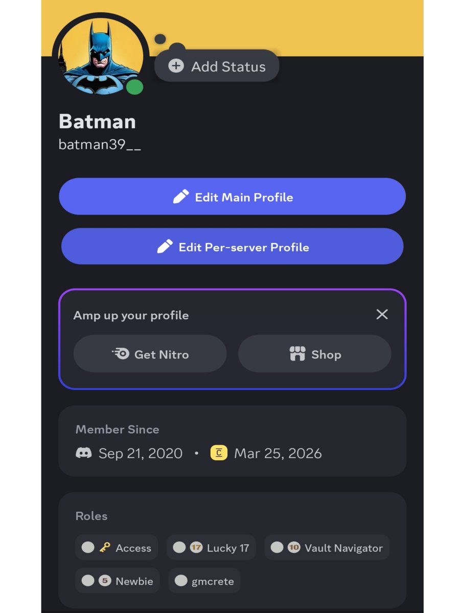 Batman tweet media