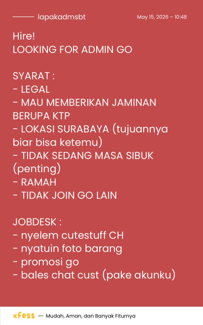 Lapak Adm dan Partner tweet media
