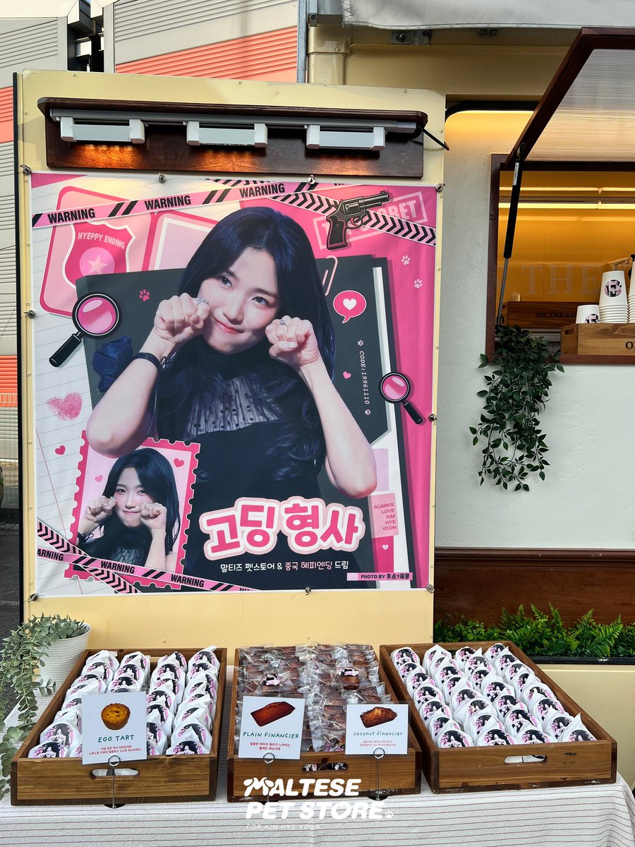 maltese_hyeyoon's tweet photo. ✦2026.05.15 고딩형사 서포트✦

아침 일찍부터 촬영하느라 저희 서포트가 혜윤이와 고딩형사 팀에게 힘이 된었으면 좋겠습니다💗

혜윤이 와서 사진도 찍고 현수막 보고 강아지귀도 따라 한대요.. 귀여운 장면을 너무 상상가 됨🥹🤭

#김혜윤 
#고딩형사 대박 나자!! https://t.co/rr1py9SzkL