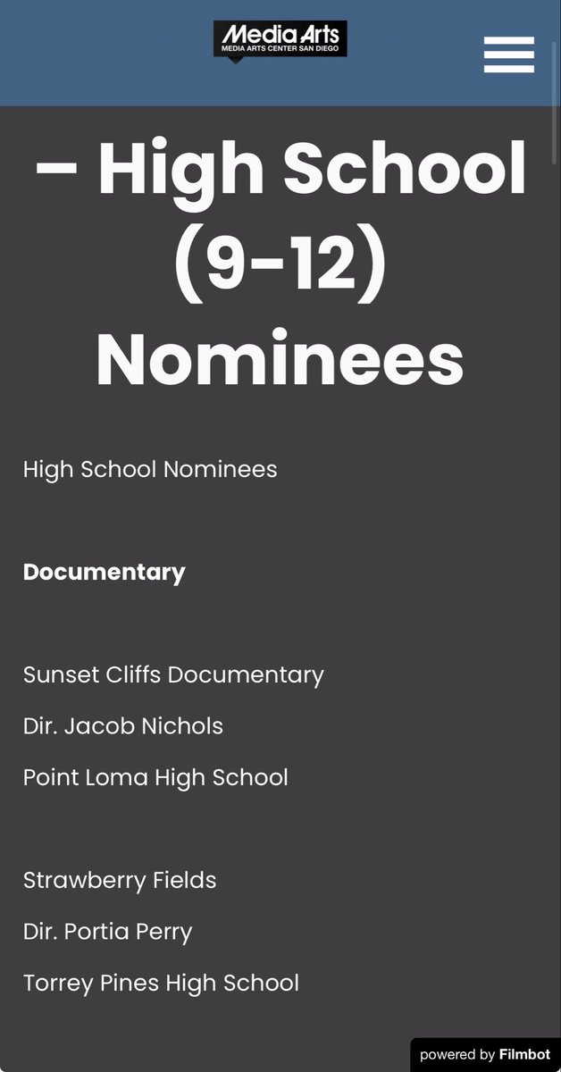 jacob_sky_'s tweet photo. I have been nominated by the IVIE Awards film festival to have a chance to win a student award in the documentary category. 
#studentathlete
#grades
#collegeresume https://t.co/ZuKKwZPerp