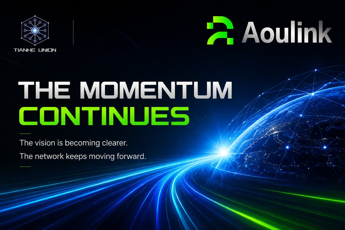 AOULINKTH's tweet photo. At Aoulink, every conversation, every connection, and every step forward is part of building something lasting.

The future is not waiting — it is taking shape now.

#Aoulink #Web4 #Blockchain #NEXUS2140 #Onchain #Crypto https://t.co/aymejm4ZF5