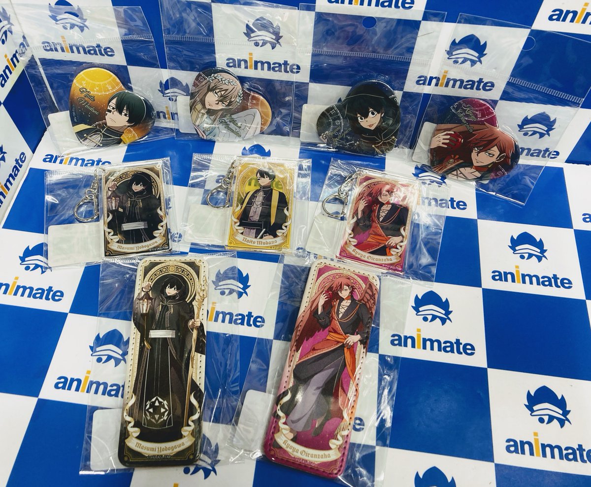 グッズ入荷情報】 『桃源暗鬼』 🌟ハート型缶バッジ 🌟アクリル