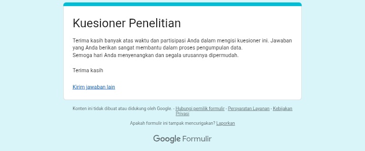 mencari responden tweet media