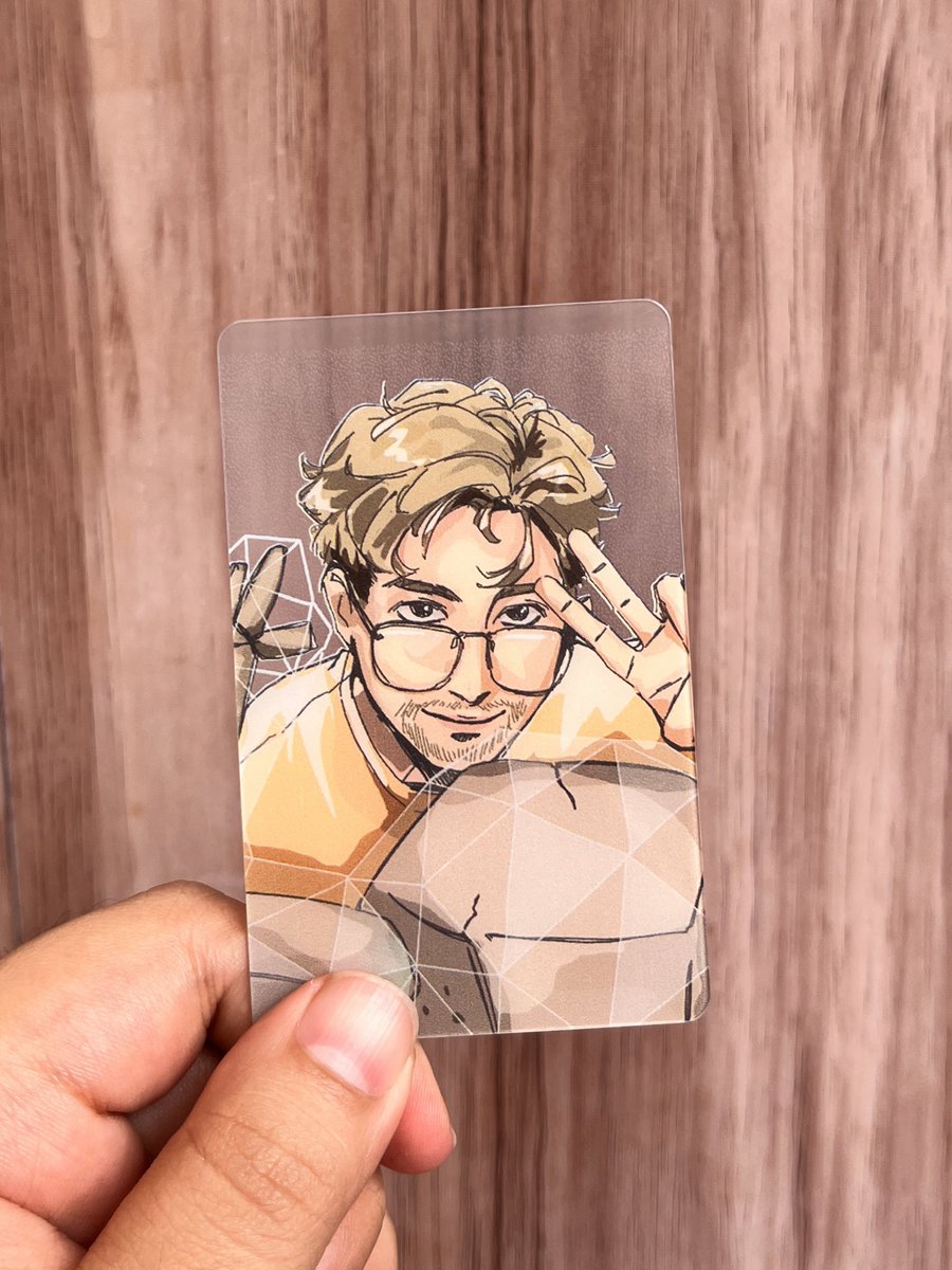 _kiraeru's tweet photo. grocky transparent card !! only available in 20 pcs ots!! #cf22 #comifuro22 #projecthailmary https://t.co/YzA2UrWM0Z