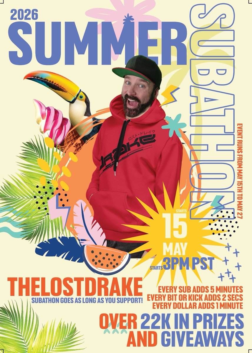 bigbearws03's tweet photo. Join us Tomorrow@3PM PST on FACEBOOK, KICK, TWITCH, YOUTUBE, &amp; TIKTOK
Subathon is going to be the start of the summer 

https://t.co/Da0GNKFt26
https://t.co/owtCk6kpeR
https://t.co/tCwsq6Zrm5
https://t.co/A4onal1Yza
https://t.co/JbqvnN85QP https://t.co/osPYawjJ10