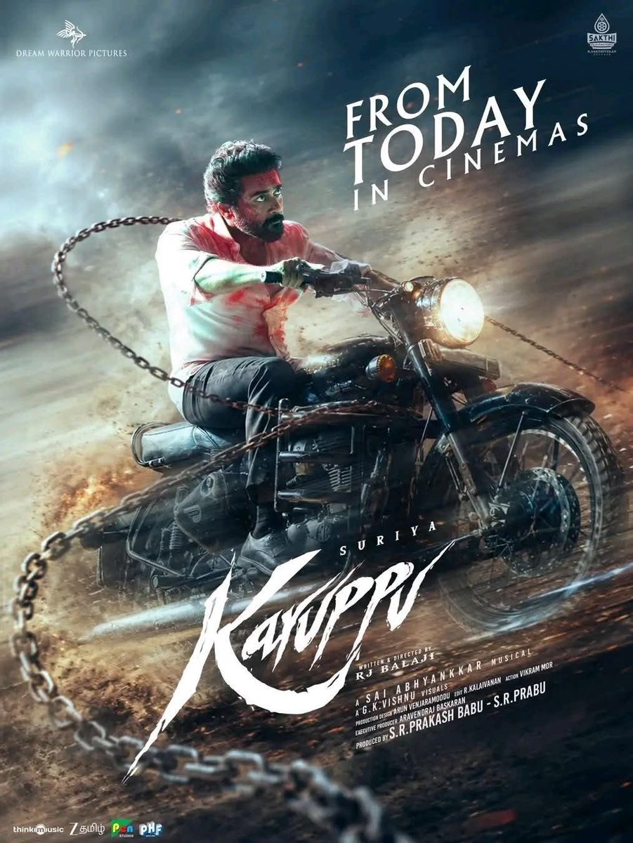 Forumkeralam2's tweet photo. #Karuppu In Cinemas from today🔥 https://t.co/KqLDJ8GvoN