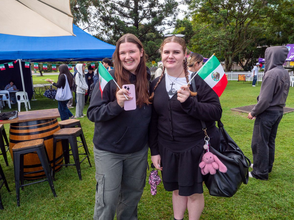 UQCollege's tweet photo. That’s a wrap on this year’s Mid-Year Mexican Fiesta! 🎉🪇

What an amazing celebration with a live mariachi singer and traditional dancers bringing incredible energy throughout the day 💃🎶 https://t.co/MIGj8ppgoZ