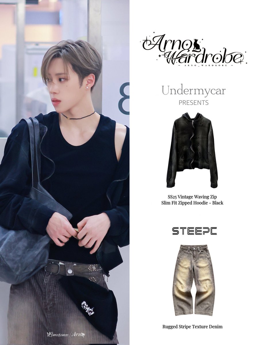 ArnoWardro77's tweet photo. 20260515丨Gimpo 🛫

Hoodie: undermycar
Pants: Steepc

Cr: @Limerence_0707_ 
#ARNO #아르노 #アルノ #张家豪 #ZHANGJIAHAO #지아하오 #ジアハオ #ALPHADRIVEONE #ALD1 #알파드라이브원 https://t.co/dKB4d5vlms