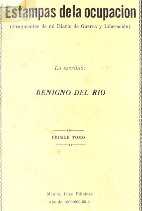 Mojarromero's tweet photo. Hoy hemos terminado en @IC_Manila el curso especial de literatura hispanofilipina hablando de uno de sus últimos autores, Benigno del Río (1907-70), excelente narrador, quien nos dejó además dos estremecedores testimonios de la 2a Guerra Mundial en #Manila #Philippines #Filipinas
