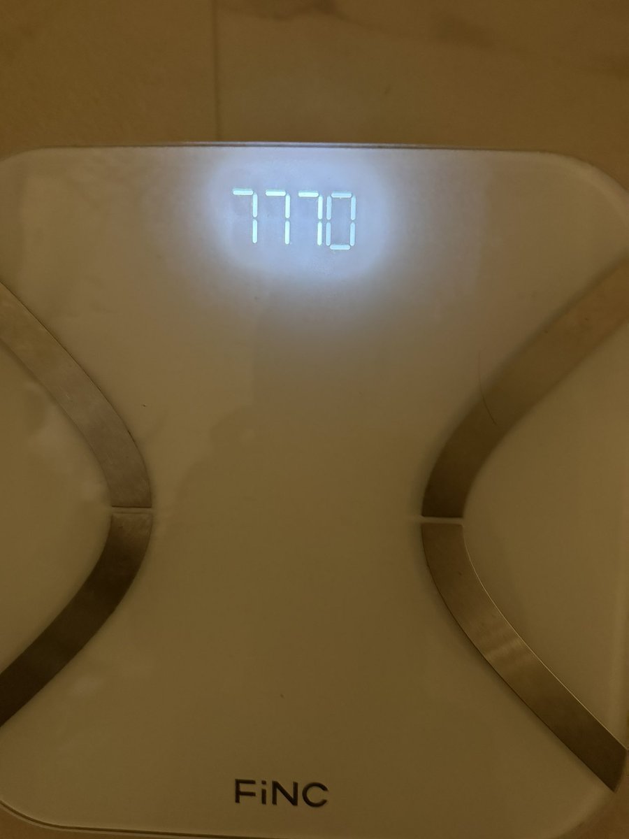 ラッキーセブンは縁起良いな もうちょっとで80㌔